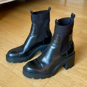 ZARA Chunky Chelsea Boots